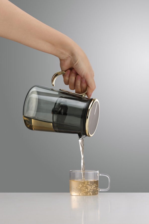 Théière en Verre avec Infuseur Magnétique - 700 mL