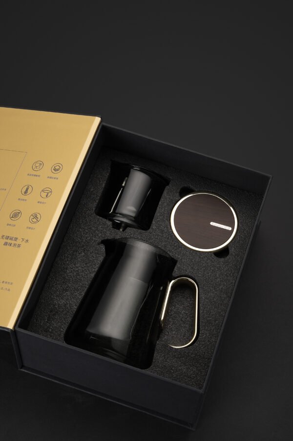 Théière en Verre avec Infuseur Magnétique - 700 mL – Image 5