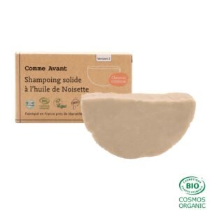 Shampoing Solide à l’Huile de Noisette (cheveux normaux) 70g–  Comme Avant