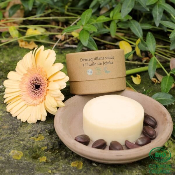 Démaquillant solide bio à l’huile de jojoba – 40g – Comme Avant – Image 2