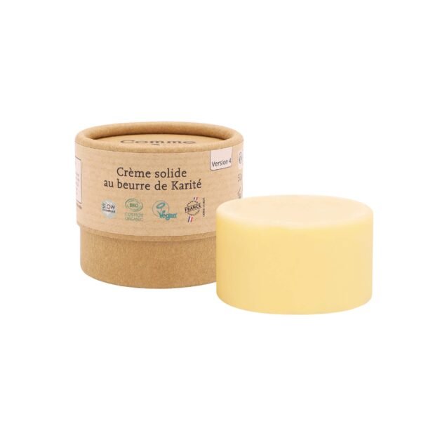 Crème solide au beurre de karité V4- 40g- COMME AVANT – Image 2