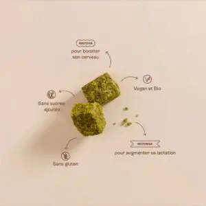 Mama Moonies Jolly Mama – Bouchées au moringa & coco pour l’allaitement